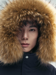 Men's Outdoor Durable Warm Solid Down Jacket