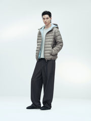 Men's Casual 95% Duck Down High-Fill Three-Proof Down Jacket