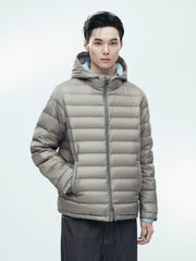 Men's Casual 95% Duck Down High-Fill Three-Proof Down Jacket