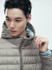 Men's Casual 95% Duck Down High-Fill Three-Proof Down Jacket