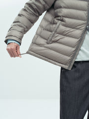 Men's Casual 95% Duck Down High-Fill Three-Proof Down Jacket