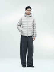 Men's Casual 95% Duck Down High-Fill Three-Proof Down Jacket