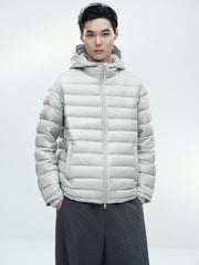 Men's Casual 95% Duck Down High-Fill Three-Proof Down Jacket
