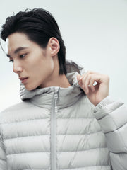 Men's Casual 95% Duck Down High-Fill Three-Proof Down Jacket