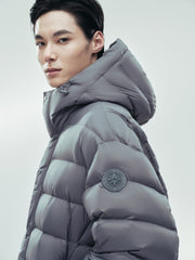Men's Casual 95% White Duck Down Heat-Retaining Down Jacket
