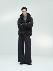 Men's Casual 95% White Duck Down Heat-Retaining Down Jacket
