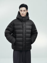 Men's Casual 95% White Duck Down Heat-Retaining Down Jacket