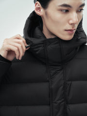 Men's Casual 95% White Duck Down Heat-Retaining Down Jacket