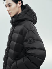 Men's Casual 95% White Duck Down Heat-Retaining Down Jacket