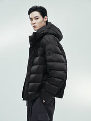 Men's Casual 95% White Duck Down Heat-Retaining Down Jacket