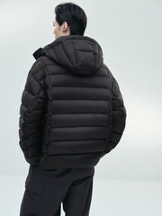Men's Casual 95% White Duck Down Heat-Retaining Down Jacket