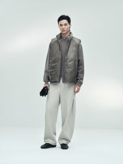Men's Casual Lightweight 95% White Duck Down Vest