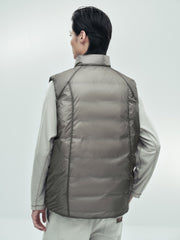 Men's Casual Lightweight 95% White Duck Down Vest