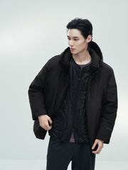 Men's Outdoor Heat-Retention Shell-Style Down Jacket