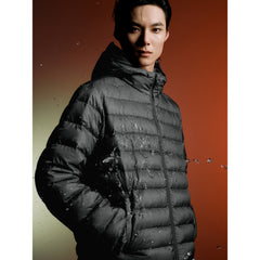 Men's Casual 95% Duck Down High-Fill Three-Proof Down Jacket