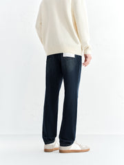 Men's Distressed Slim-Fit Jeans