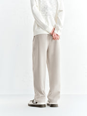 Men's Drawstring Waist Straight-Leg Sweatpants