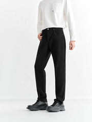 Men's Wool-Blend Slim Jeans