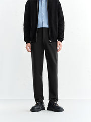 Men's Slim Textured Tapered Pants
