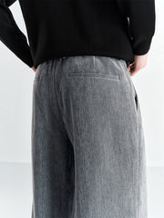 Men's Textured Jacquard Casual Pants