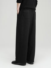 Men's Casual Solid Relaxed Straight-Leg Sweatpants