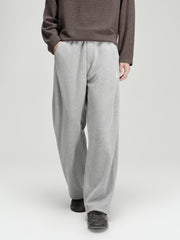 Men's Casual Solid Relaxed Straight-Leg Sweatpants