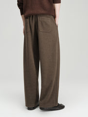 Men's Casual Solid Relaxed Straight-Leg Sweatpants