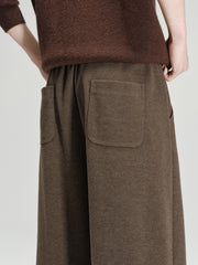 Men's Casual Solid Relaxed Straight-Leg Sweatpants
