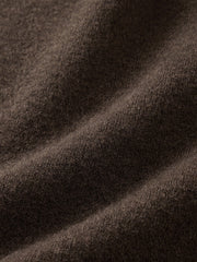 Men's Old Money Style Wool-Blend Shirt-Style Knit Top