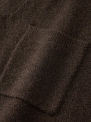 Men's Old Money Style Wool-Blend Shirt-Style Knit Top