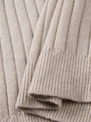Men's Commuter Solid Ribbed-Texture Knit Top
