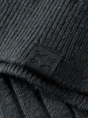 Men's Commuter Solid Ribbed-Texture Knit Top