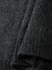 Men's Casual Wool-Blend Ink-Bird Pattern Knit Top