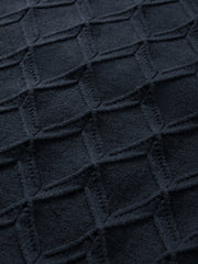 Men's Casual Diamond-Pattern 3D-Texture Knit Top