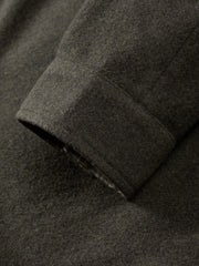 Men's Commuter Wool-Blend Plaid-Collar Jacket