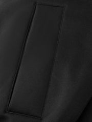 Men's Casual Black Lapel Jacket-Style Down Jacket