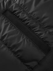 Men's Casual Black Lapel Jacket-Style Down Jacket
