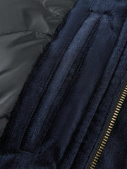 Men's Casual Denim-Style Lightweight Down Jacket