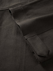 Men's Solid Wide-Leg Casual Pants