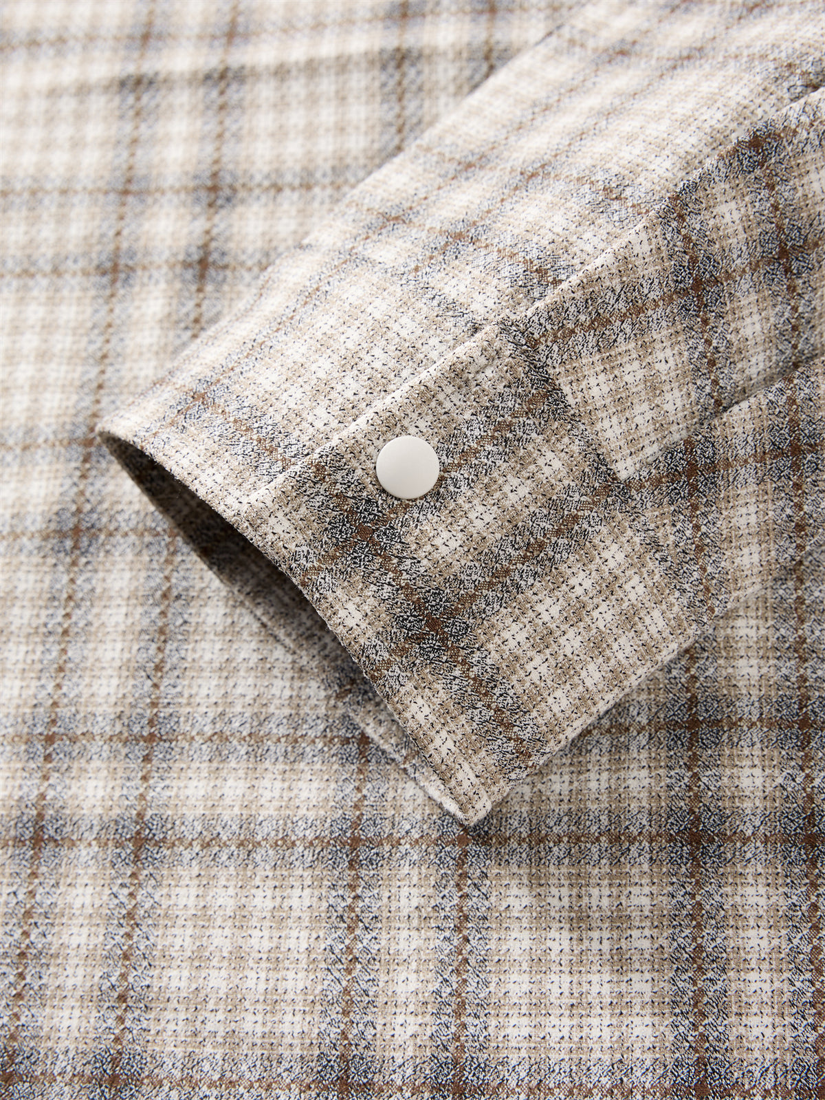 Men's Relaxed Plaid Long-Sleeve Shirt