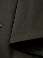 Men's Barn-Style Contrast-Collar Utility Jacket-Style Down Jacket