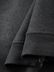 Men's Casual Jacquard Fleece Hooded Jacket