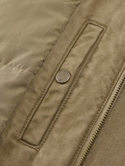 Men's Utility-Style 90% White Duck Down Jacket