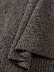 Men's Casual Wool-Blend V-Neck Faux-Layer Knit Top