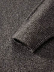 Men's Casual Wool-Blend V-Neck Faux-Layer Knit Top