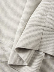 Men's Fair Isle Mock-Neck Knit Sweater