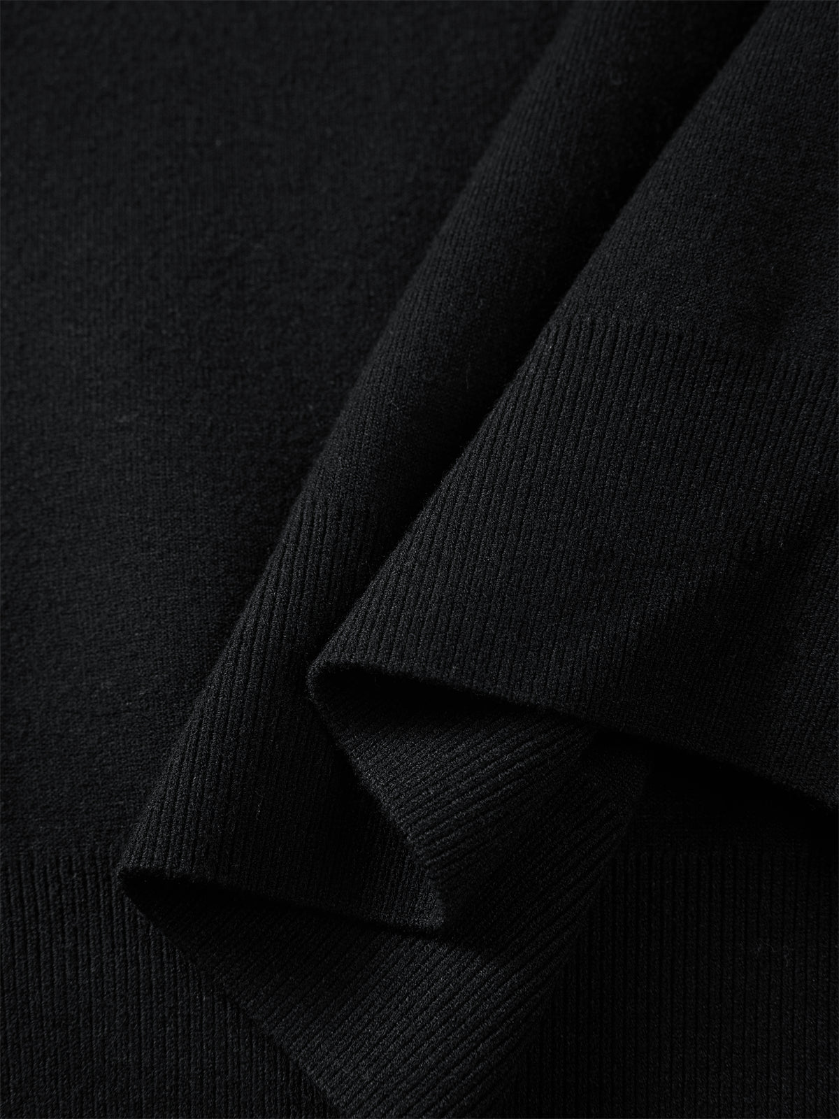 Men's Basic Solid Knit Sweater