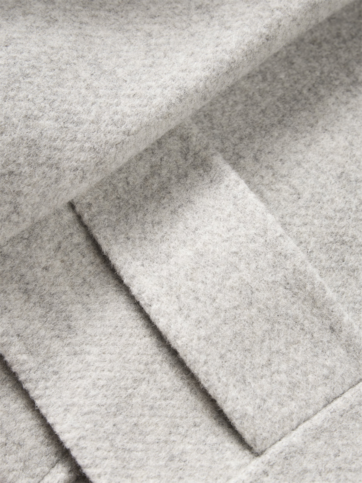 Men's Mid-Length Wool¨CCamel Hair Blend Coat