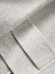 Men's Mid-Length Wool¨CCamel Hair Blend Coat