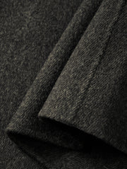 Men's Double-Breasted Alpaca Blend Coat